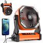 PANERGY D10 Rechargeable Utility & Camping Fan