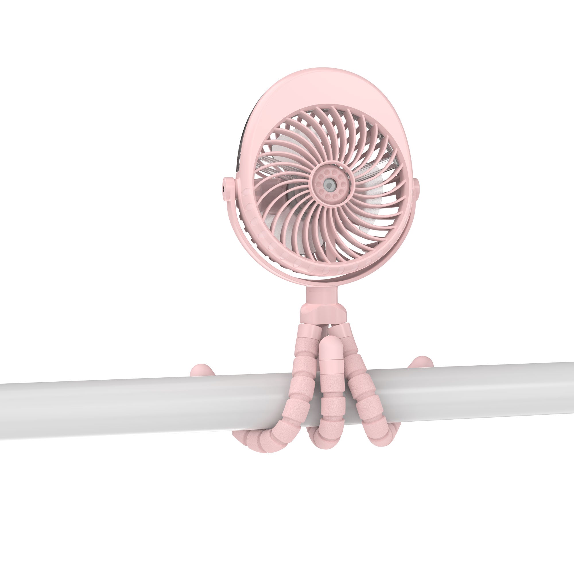 PANERGY F002 Misting Rechargeable Mountable Multi-Flex Fan