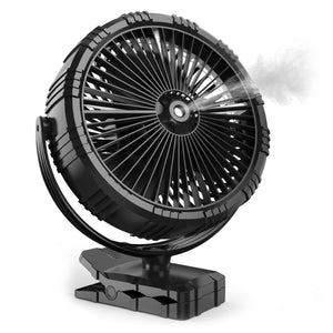 PANERGY F004M  Rechargeable Misting Fan with Clip & Timer