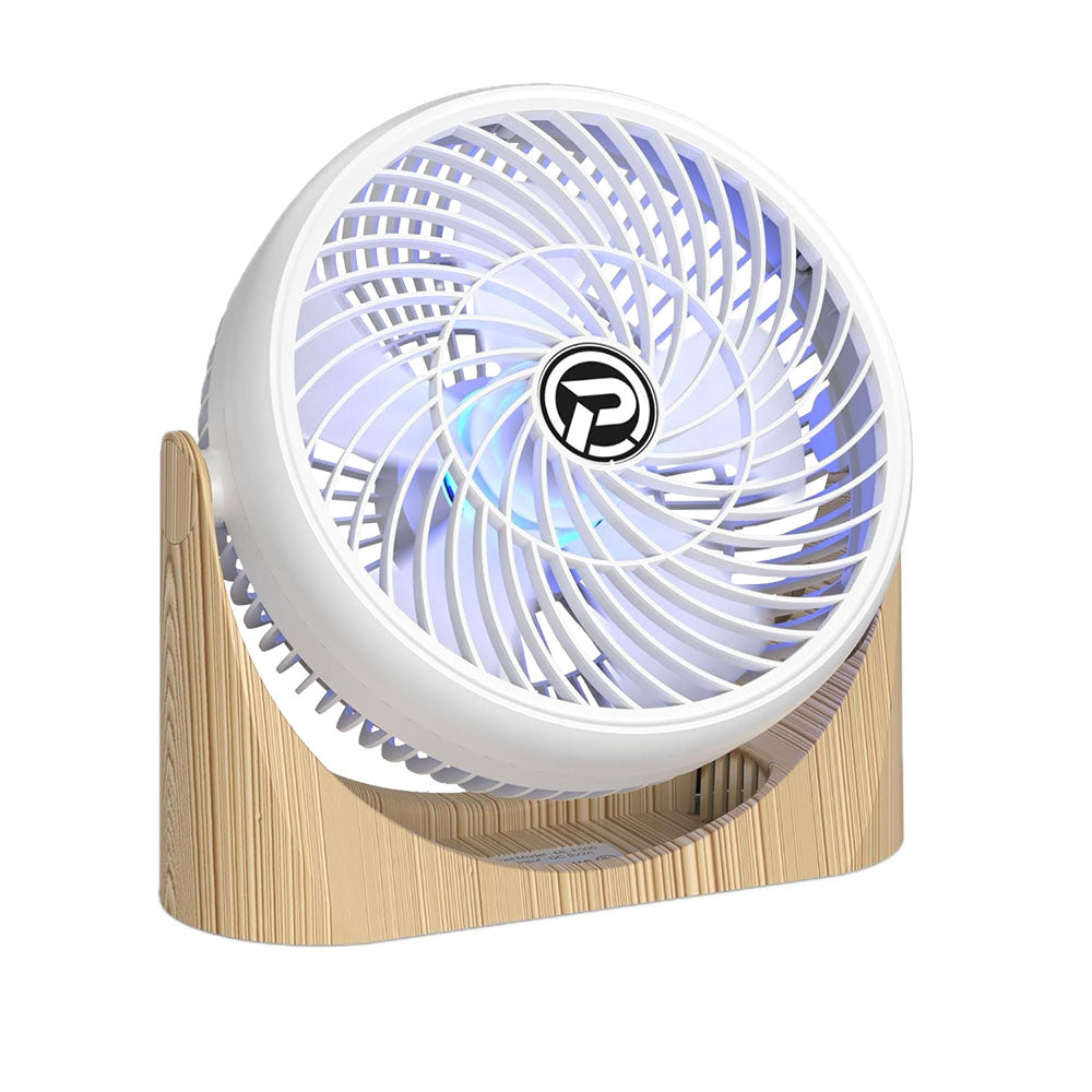 Panergy Camping Fan with LED Lantern, 20000mAh Battery Operated Jobsite Fan  with Light & Hook, 270° Pivot, 4 Speeds, Portable Fan for Camping