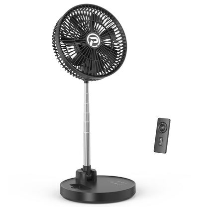 PANERGY F013 Rechargeable Auto-Oscillating Foldable Fan