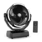 PANERGY F017 Rechargeable Auto-Oscillating Utility & Camping Fan